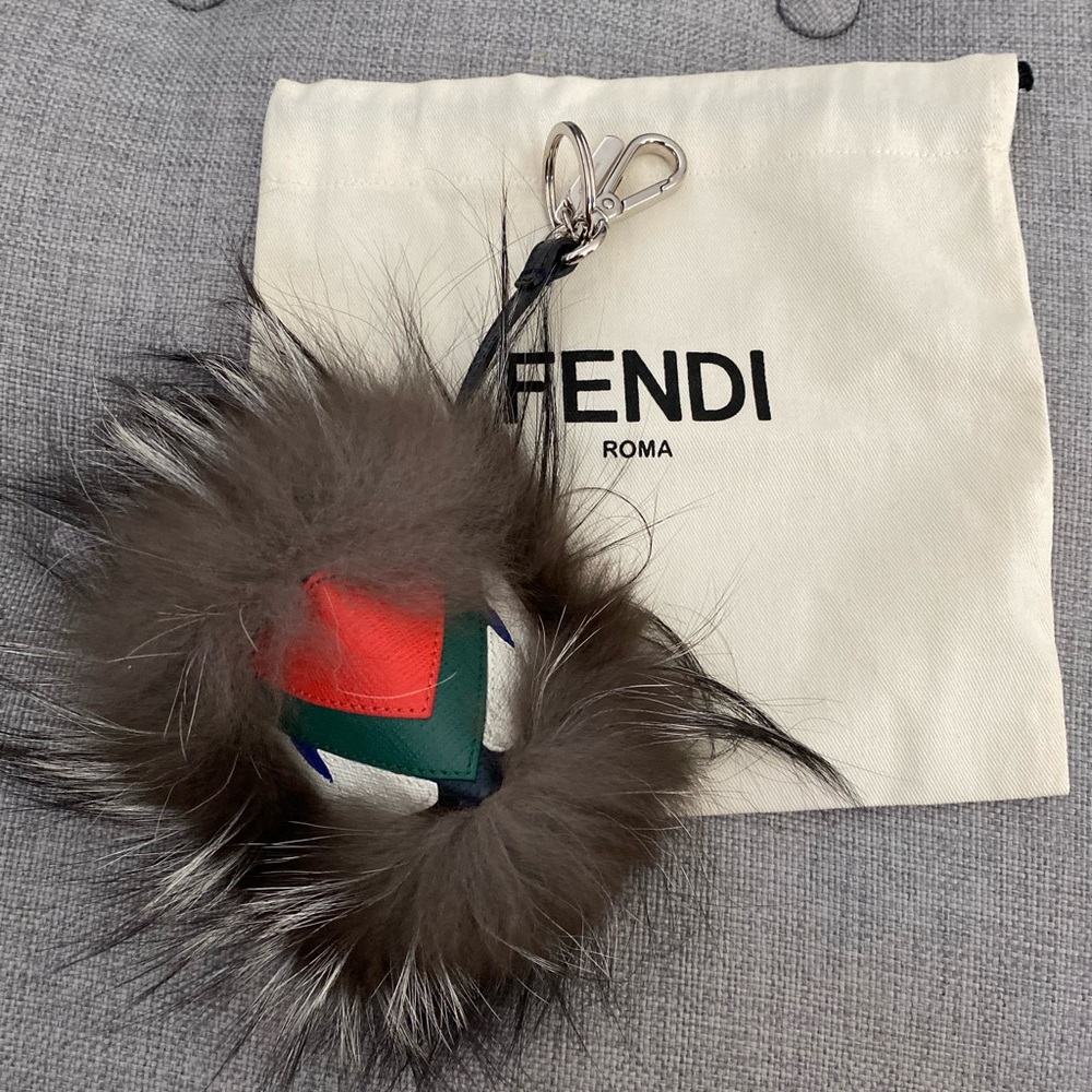 Authentic Fendi Bag Bug Charm
